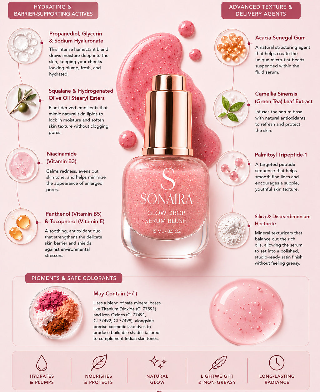 Glow Drop Serum Blush